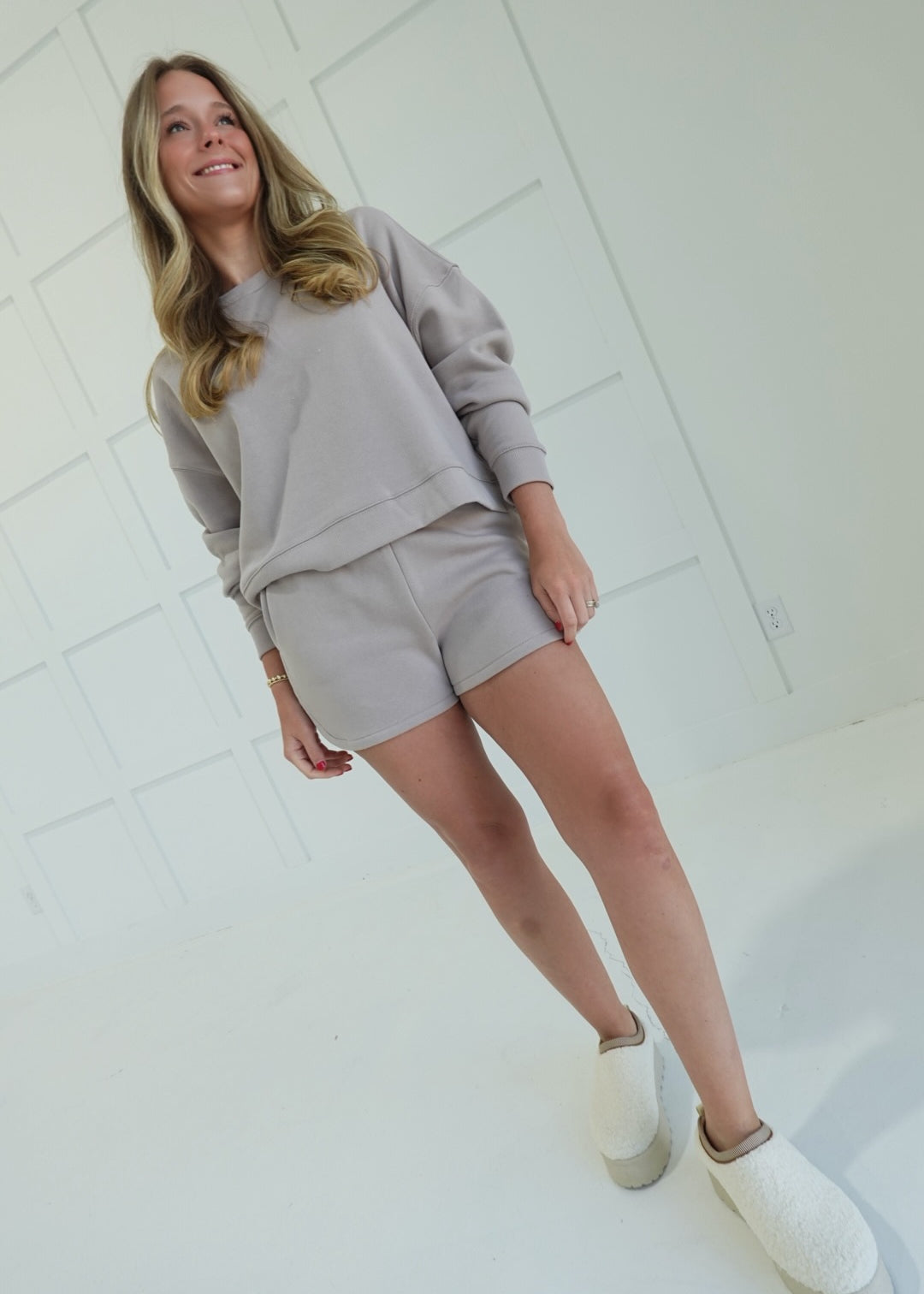 The Way You Lounge Set - Ash Mocha