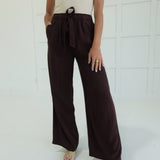 Danya Tencel Pants - Choco