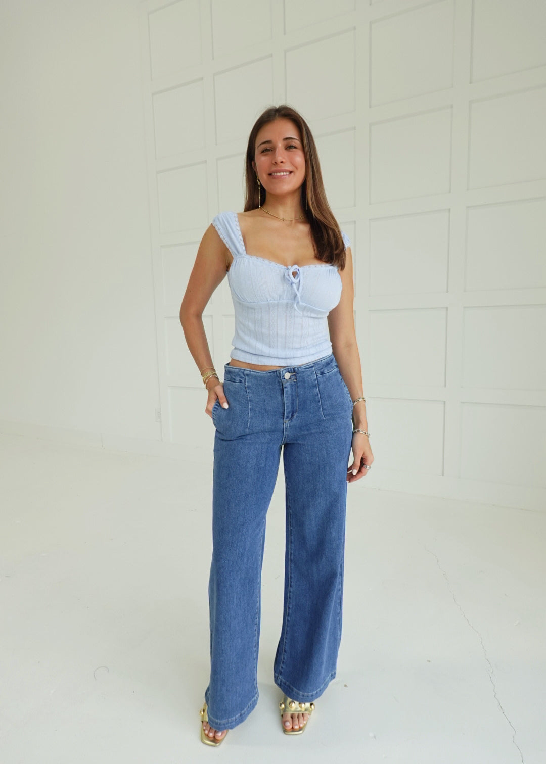 Blue Theory Slouchy Jean