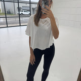 Danny Basic Tee - White