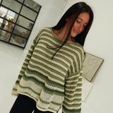 Autumn Air Sweater - Olive