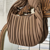 Pleated Shoulder Bag