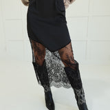 Lovers In Lace Maxi Skirt