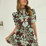 Estelle Mini Dress - Choco