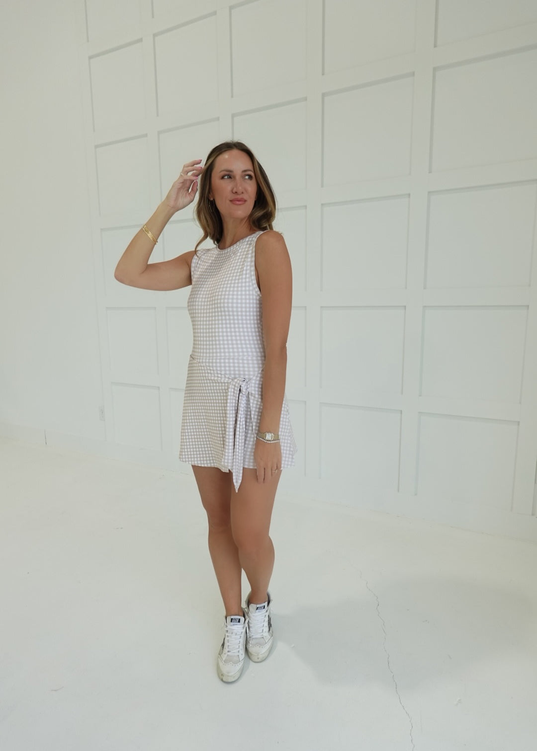 Gingham Athletic Dress