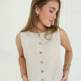 Taysia Striped Set