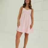 Sucker For You Mini Dress - Pink
