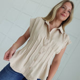 Naomi Corset Top - Taupe