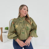 Judith Top - Martini Olive