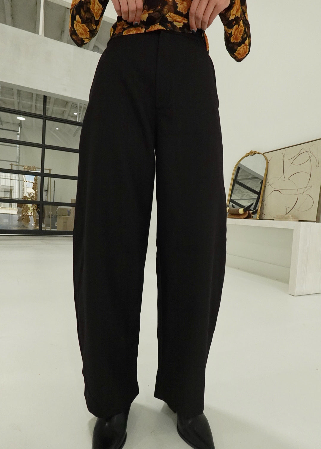 Full Time Trouser Pants - Black