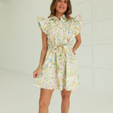 Cobblestone Roads Mini Dress