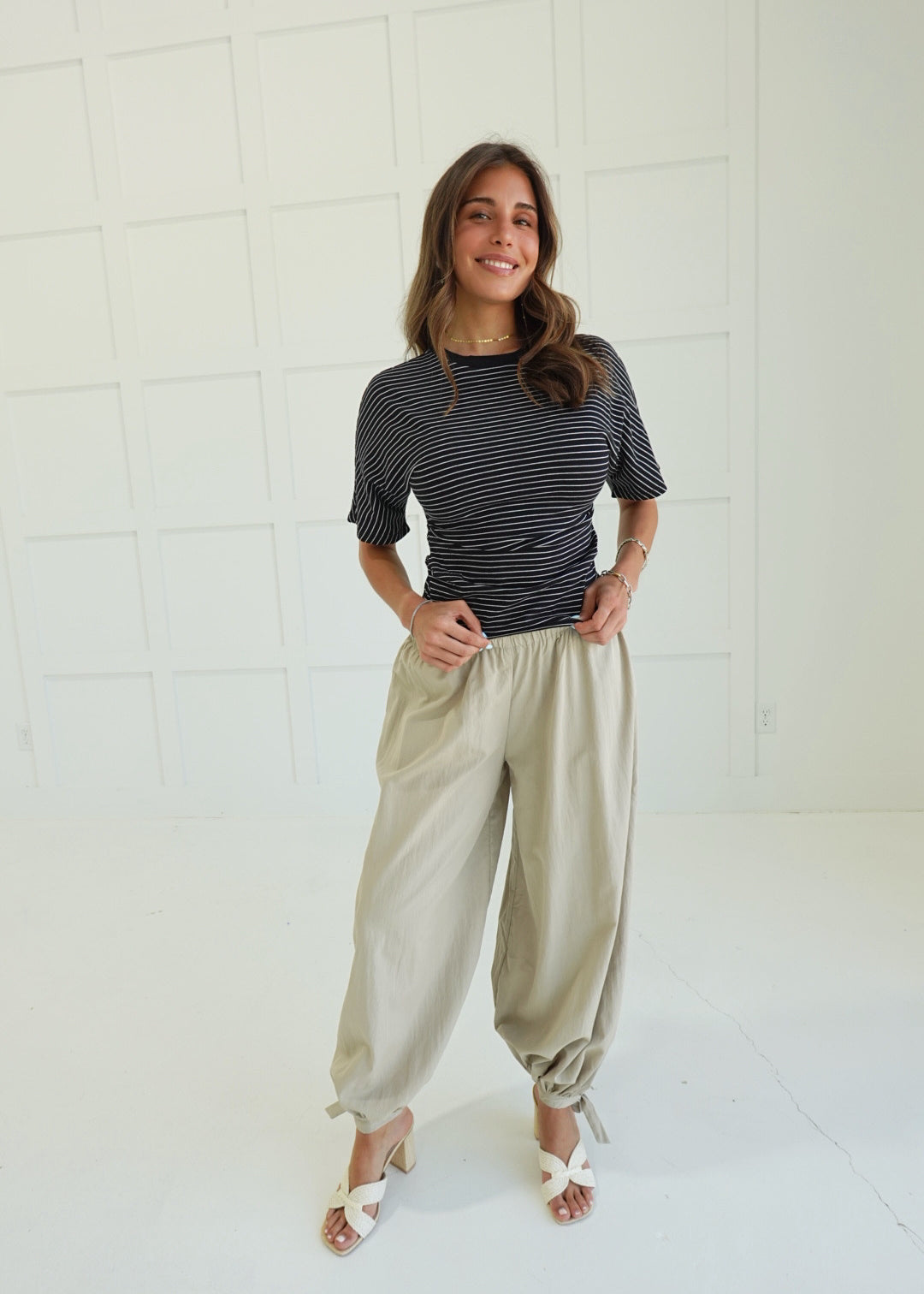 The Oasis Pants - Taupe