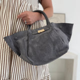 Suede Tote Bag