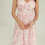 Pretty In Petals Midi Dress