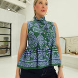 Juniper Peplum Top - Hunter