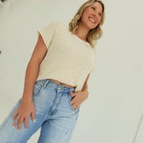 Mayson Knit Top - Oatmeal