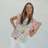 Floral Frenzy Top