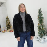 Bismont Fur Coat - Black