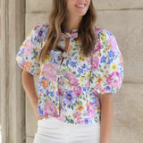 Bloom Front Tie Top