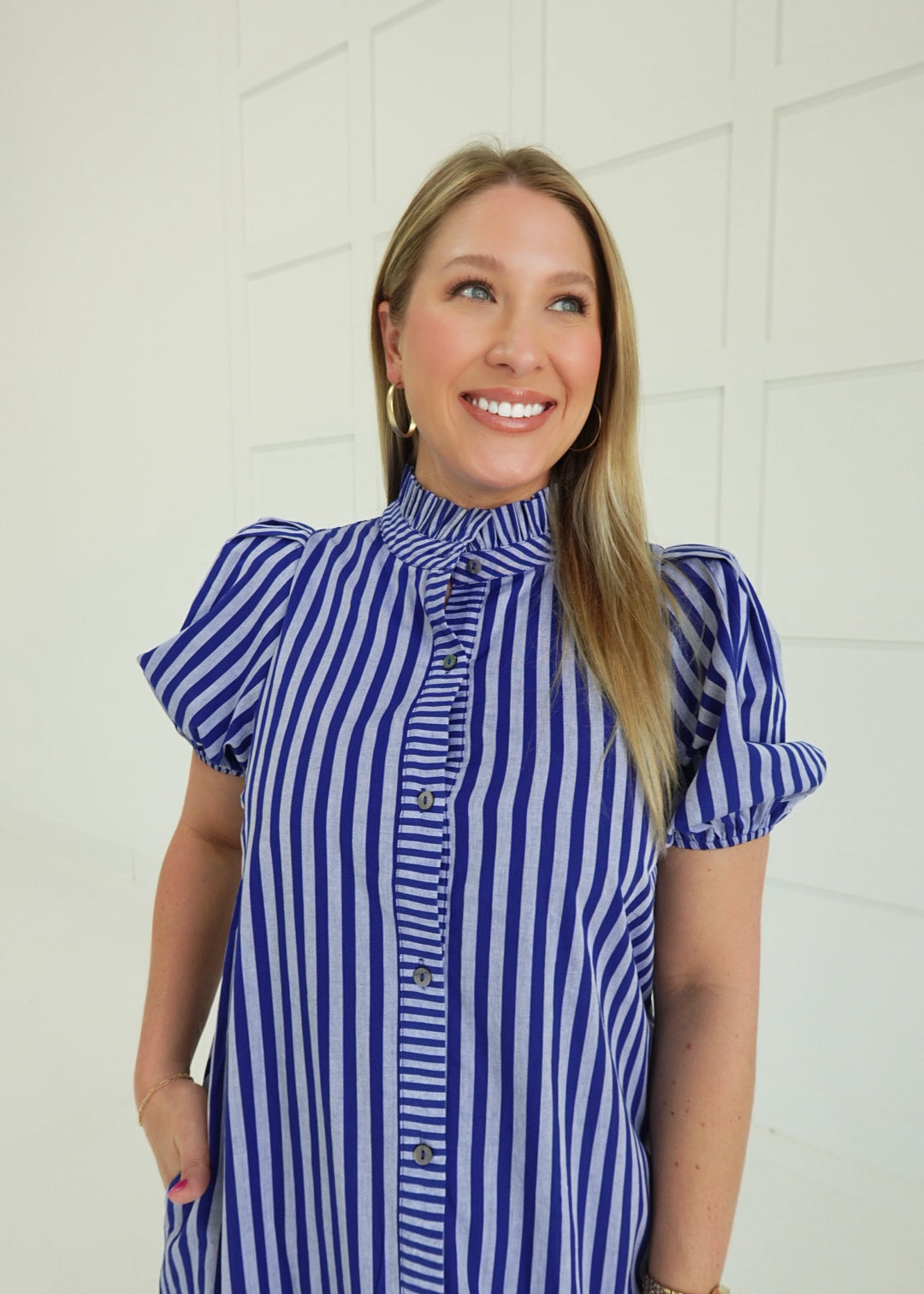 Sweet On You Midi Dress - Navy