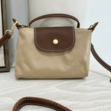Mini Flap Crossbody - Ash