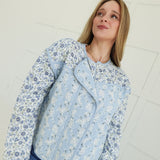 Catarina Quilted Jacket - Blue