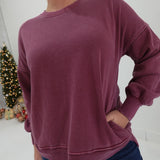 Versatile Pullover - Cabernet