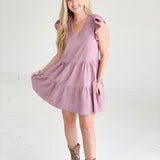 The Way You Mauve Mini Dress