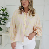 Taste Of Spring Top - Yellow/Pink