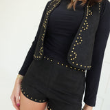 Million $ Studded Set - Black