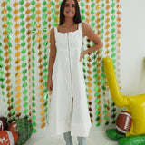 Tish Midi Dress -  Off White