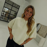 Scout Sweater - White/Beige