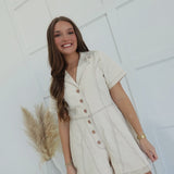 Holland Romper - Ecru