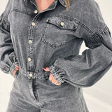 Choosey Denim Romper