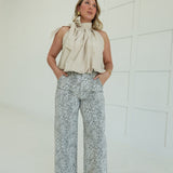 Babers High Neck Top