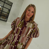 Fall Palette Mini Dress