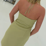 My Inner Circle Mini Dress - Sage