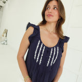 Sweet On Me Top - Navy