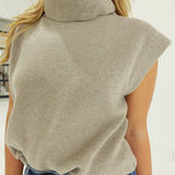 Casper Sweater Top - Mocha