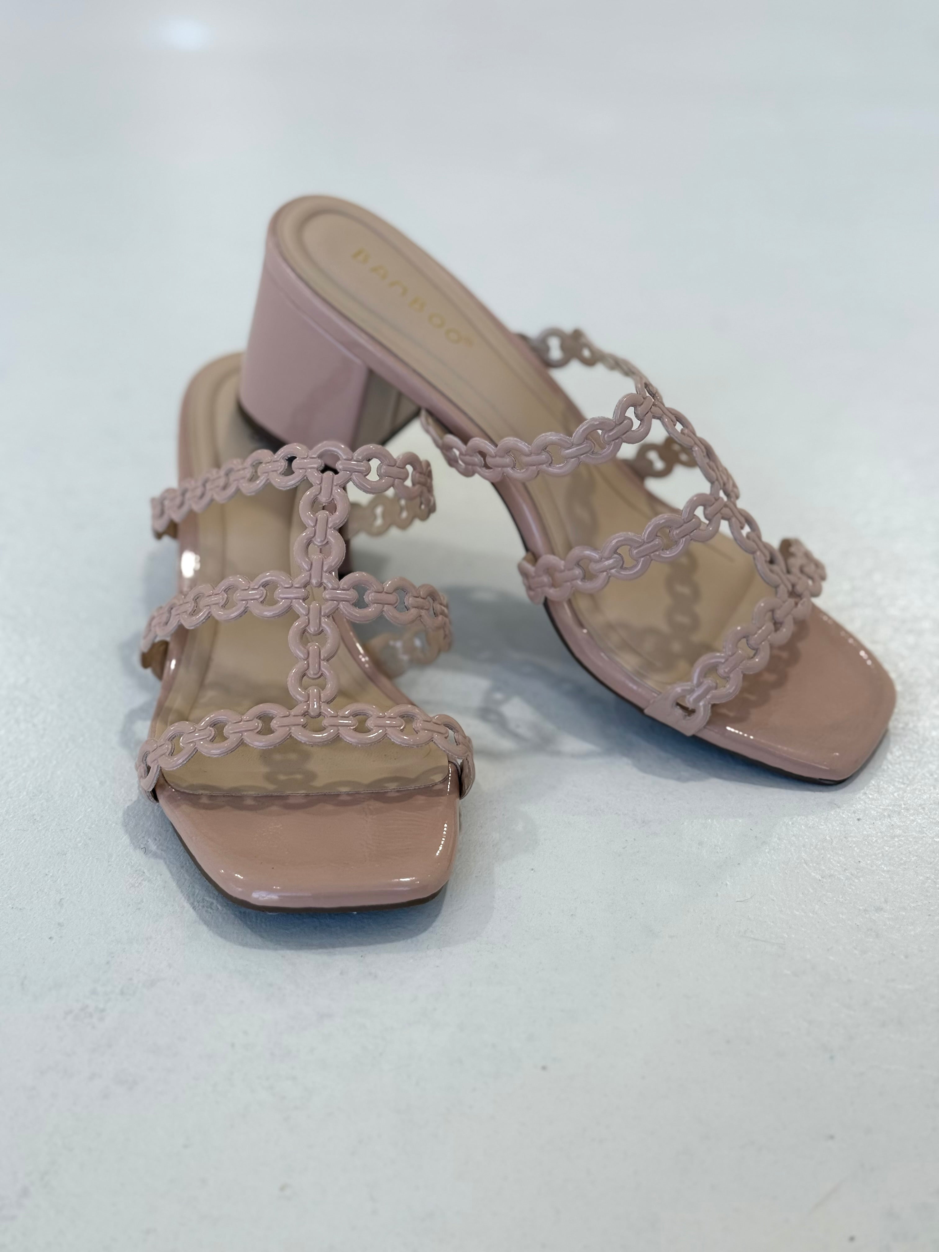 Chaney Chunky Heel - Nude