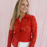 Romanticized Lace Top *VDAY