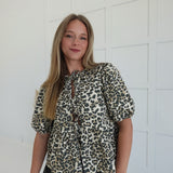 Chastised Peplum Blouse