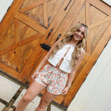 Maple Front Tie Top