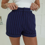 Maybelle Tailored Shorts - Navy