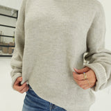 Contrasting Edge Sweater