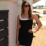 Blake Mini Dress - Black