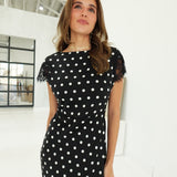 Ellis Midi Dress - Black