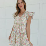 Picket Fences Mini Dress