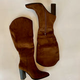 Fallon Knee-High Boot - Chocolate