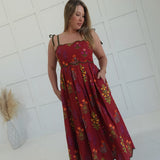 Vineyards Midi Dress